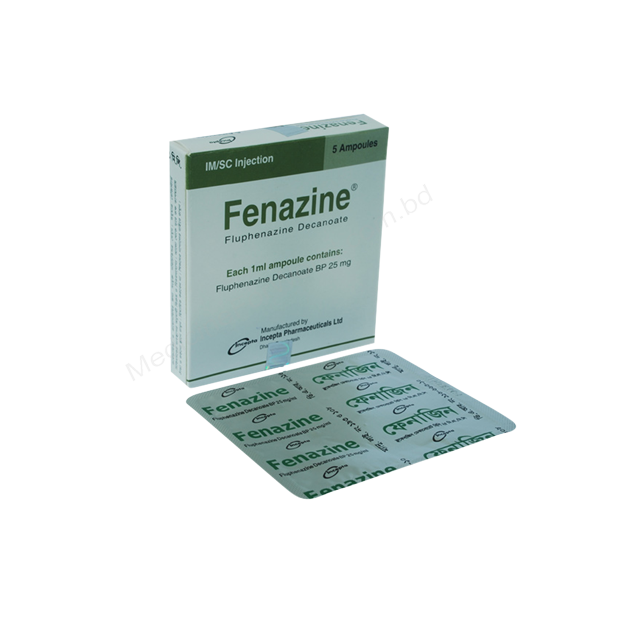 Fenazine- Generic Fluphenazine Decanoate- Incepta Pharma