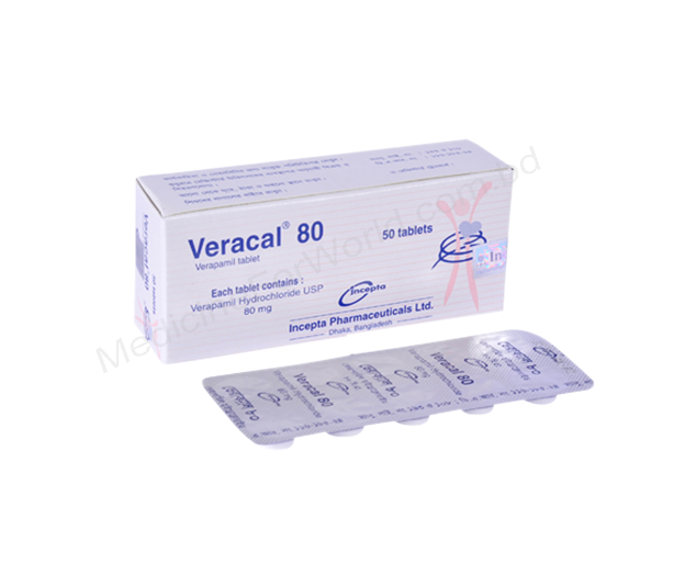 Veracal- Generic Verapamil- Incepta Pharma