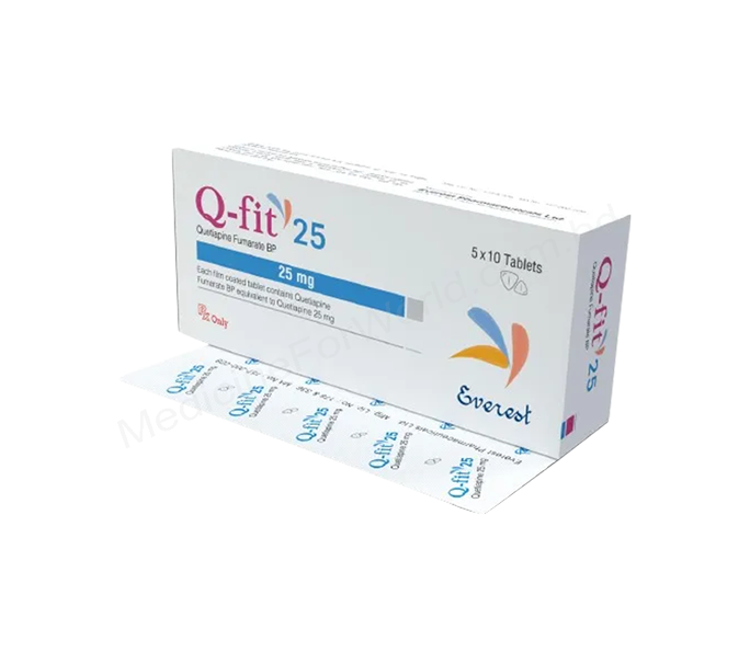 Q-Fit- Generic QUETIAPINE FUMARATE- Everest Pharma
