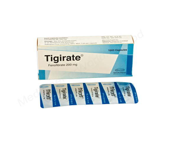 Tigirate- Generic FENOFIBRATE- Opsonin Pharma