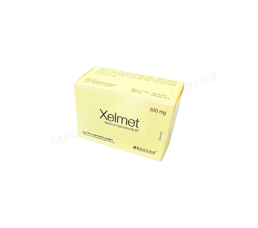 Xelmet- Generic METFORMIN HYDROCHLORIDE- Beacon pharma