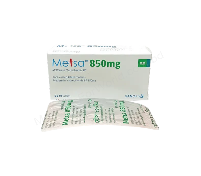 Metsa- Generic METFORMIN HYDROCHLORIDE- Synovia Pharma