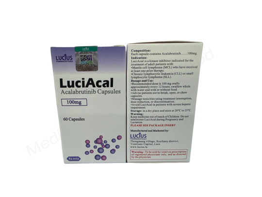 LuciAcal- Generic Acalabrutinib- Lucius Pharma