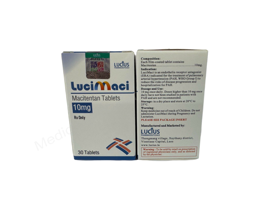 LuciMaci- Родовое Маситентан- Lucius Pharma