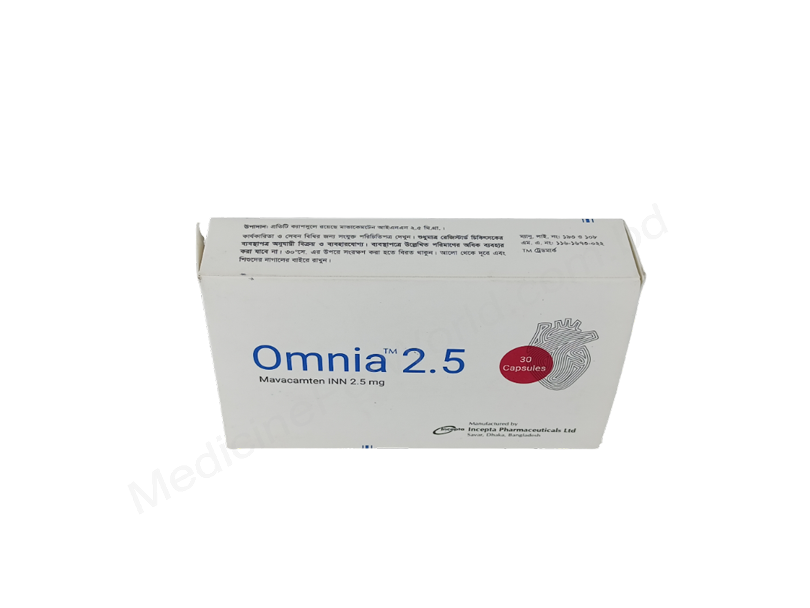 Omnia- Generic Mavacamten- Incepta Pharma