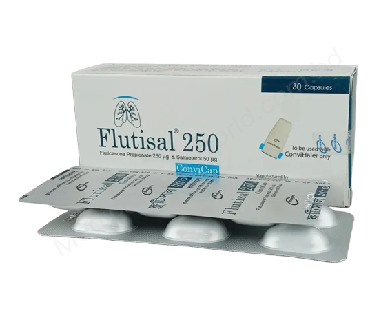 Flutisal- Generic Salmeterol + Fluticasone Propionate- Incepta Pharma