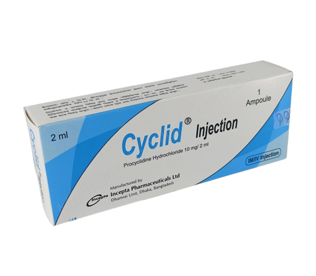 Cyclid- Generic Procyclidine hydrochloride- Incepta Pharma