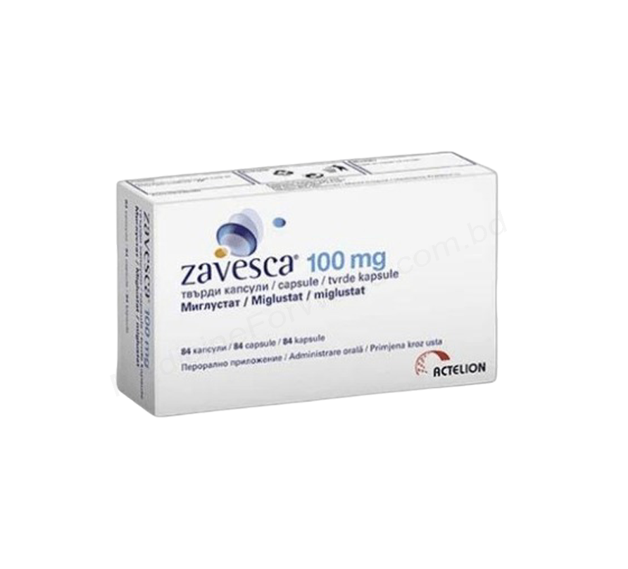 ZAVESCA- Родовое MIGLUSTAT- Actelion Pharma