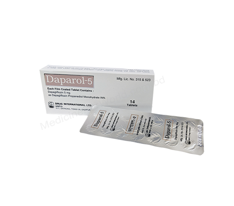 Daparol- Generic Dapagliflozin- Drug International Pharma