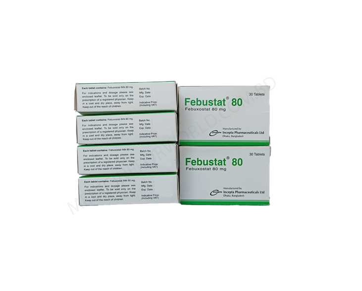Febustat- Generic Febuxostat- Incepta Pharma