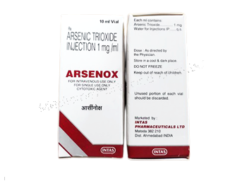Arsenox- Generic Arsenic Trioxied- Intas Pharma