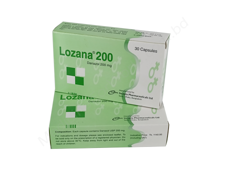 Lozana- Generic Danazol- Incepta Pharma
