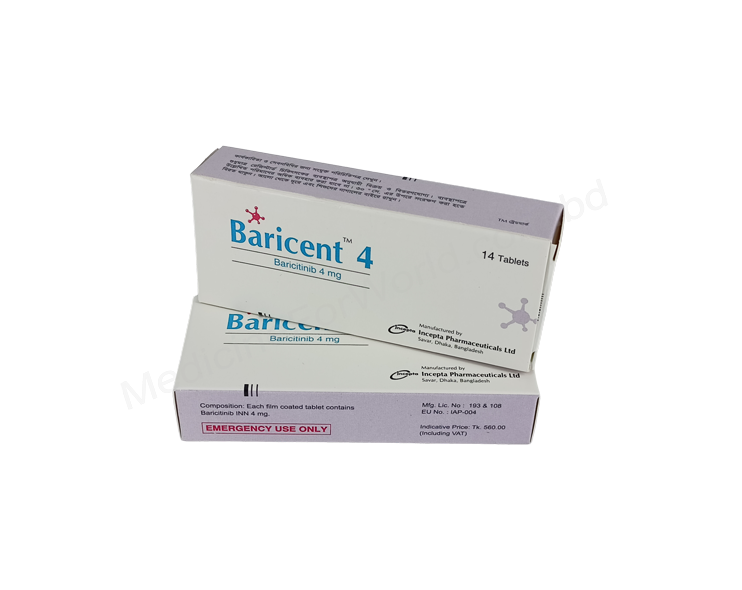 Baricent- Generic Baricitinib- Incepta Pharma