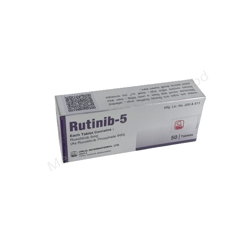 Rutinib- Generic Ruxolitinib- Drug International Pharma
