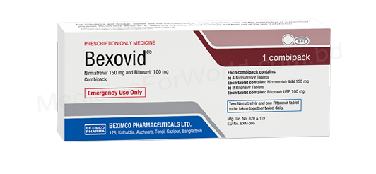 Bexovid- Generic Nirmatrelvir+Ritonavir- Beximco Pharma
