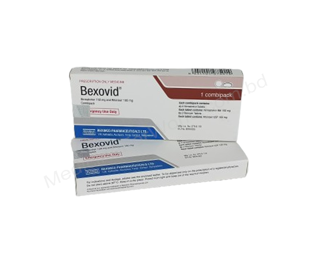 Bexovid- Generic Nirmatrelvir+Ritonavir- Beximco Pharma