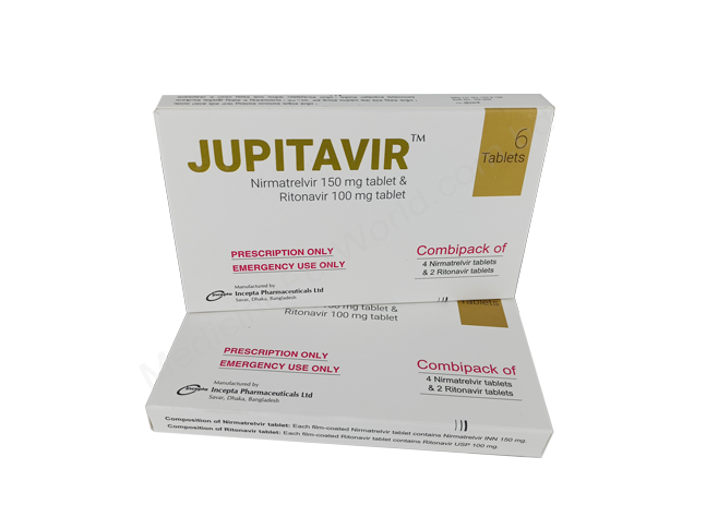 Jupitavir- Generic Nirmatrelvir+Ritonavir- Incepta Pharma