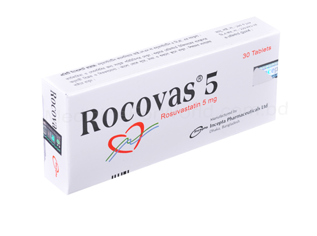 Rocovas- Generic Rosuvastatin- Incepta Pharma