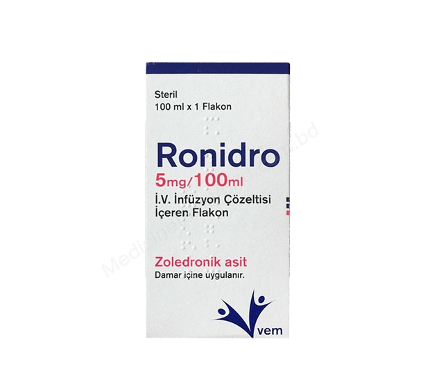 RONIDRO- Generic Zoledronic Acid- VEM Pharma