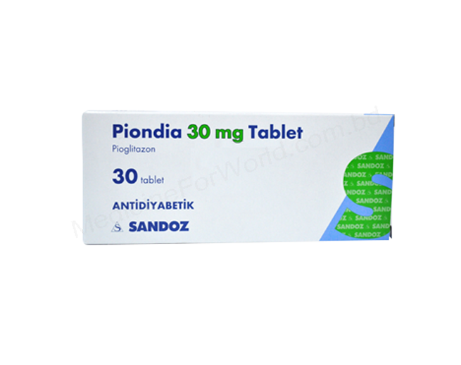 PIONDIA- Generic Pioglitazone- SANDOZ Pharma
