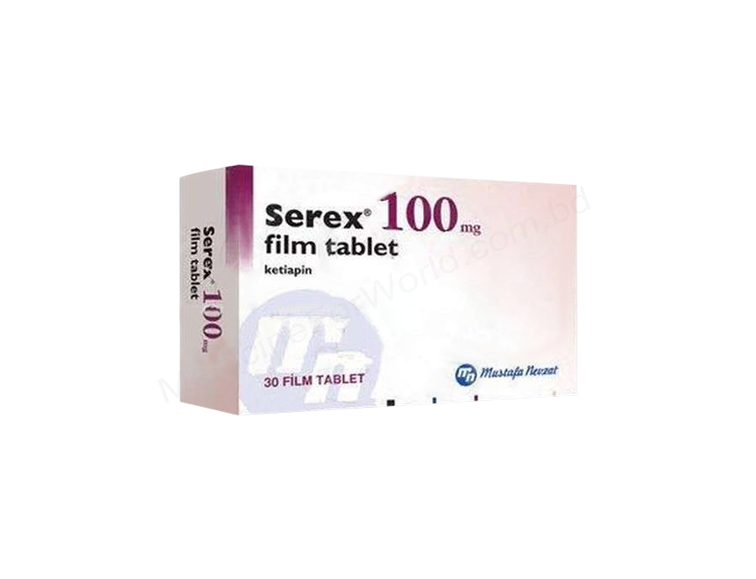SEREX- Generic QUETIAPINE FUMARATE- MUSTAFA NEVZAT Pharma