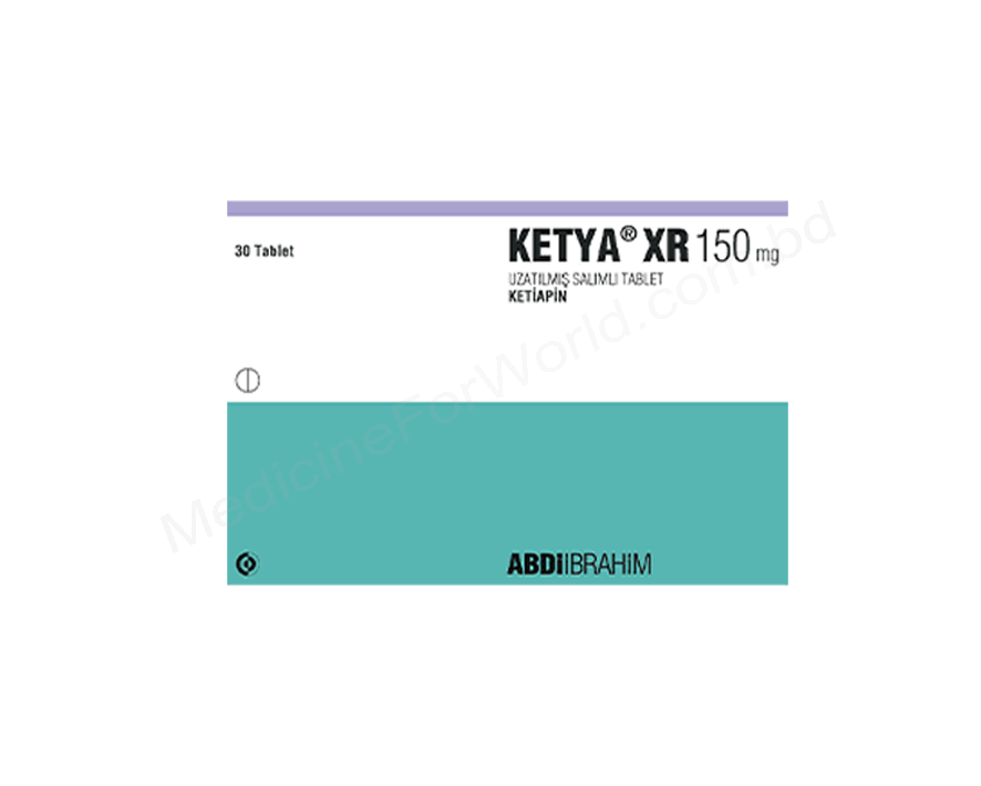 KETYA XR- Generic QUETIAPINE FUMARATE- ABDI IBRAHIM Pharma
