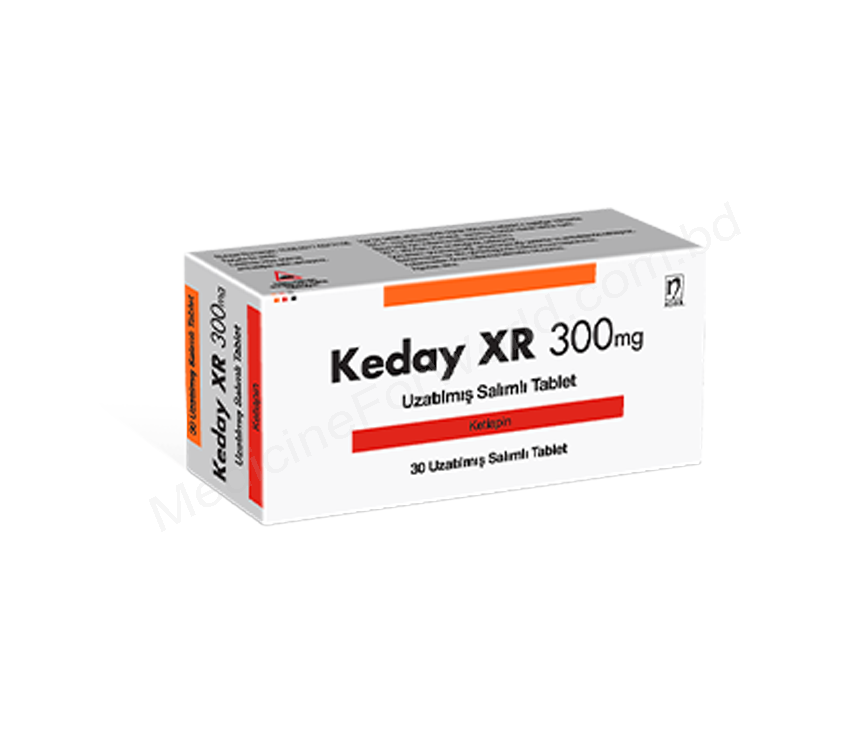 KEDAY XR- Generic QUETIAPINE FUMARATE- Nobel pharma