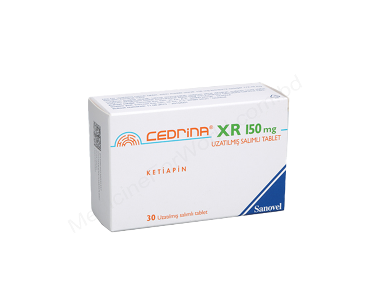CEDRINA XR- Generic QUETIAPINE FUMARATE- Sanovel pharma