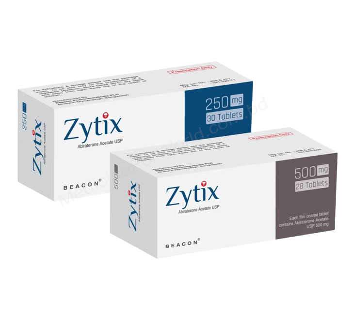Zytix- Generic Abiraterone Acetate- Beacon pharma