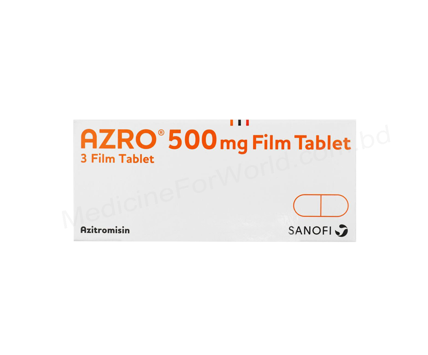 AZRO- Generic AZITHROMYCIN- Sanofi Pharma