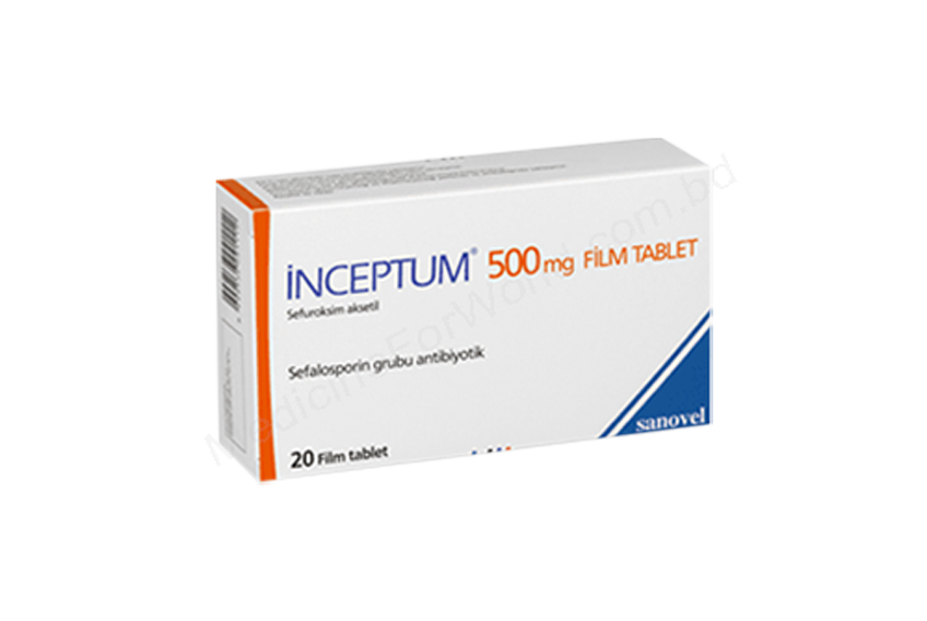 INCEPTUM- Generic CEFUROXIME AXETIL- Sanovel pharma