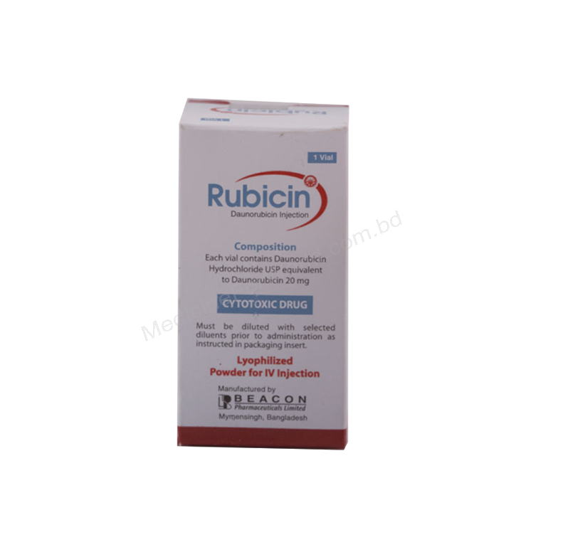 Rubicin- Родовое Daunorubicin Hydrochloride- Beacon Pharma