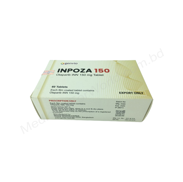 Inpoza- Generic Olaparib- Genvio Pharma