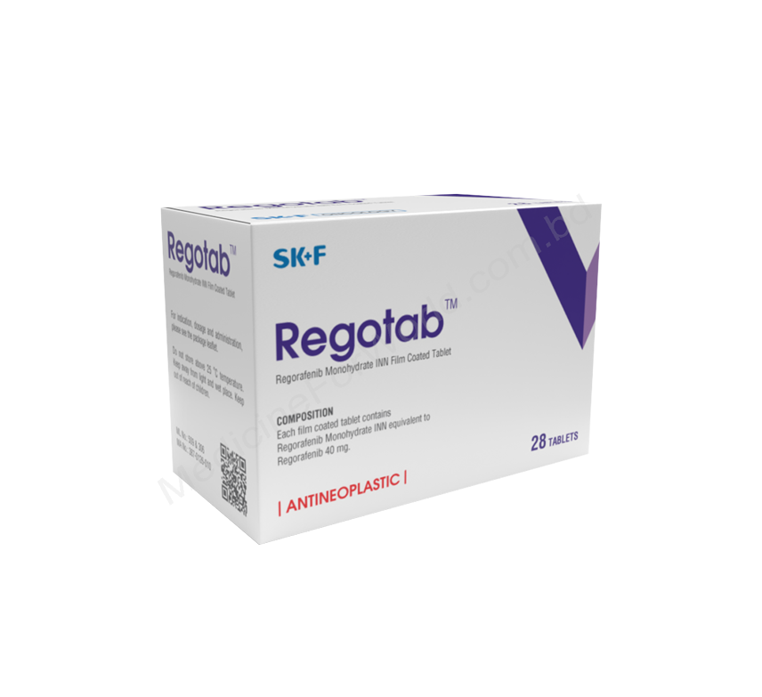 Regotab- Generic Regorafenib- Eskayef pharma